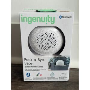Ingenuity Pock-a-Bye Baby Streaming Music Player & Soother Bluetooth Portable